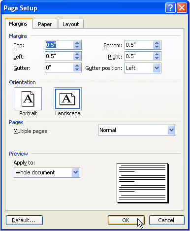 Create A Tri Fold Brochure In Microsoft Word Office Articles